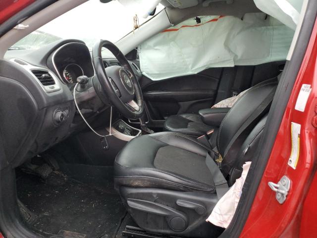 3C4NJDBBXJT152977 - 2018 JEEP COMPASS LATITUDE أحمر صورة 7