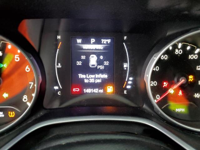 3C4NJDBBXJT152977 - 2018 JEEP COMPASS LATITUDE أحمر صورة 9