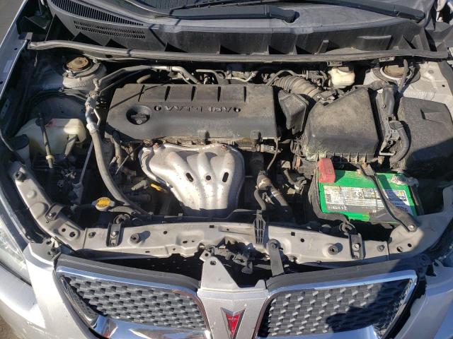 5Y2SP67089Z432874 - 2009 PONTIAC VIBE SILVER photo 11