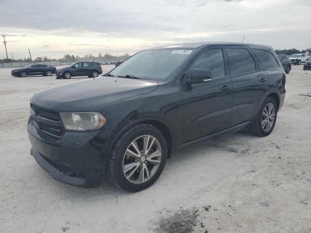 1C4SDJCTXDC662553 - 2013 DODGE DURANGO R/T GRAY photo 1