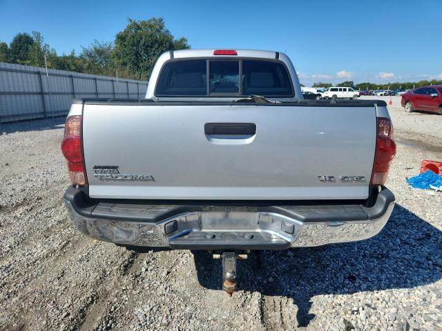 5TELU42NX6Z260223 - 2006 TOYOTA TACOMA DOUBLE CAB SILVER photo 6