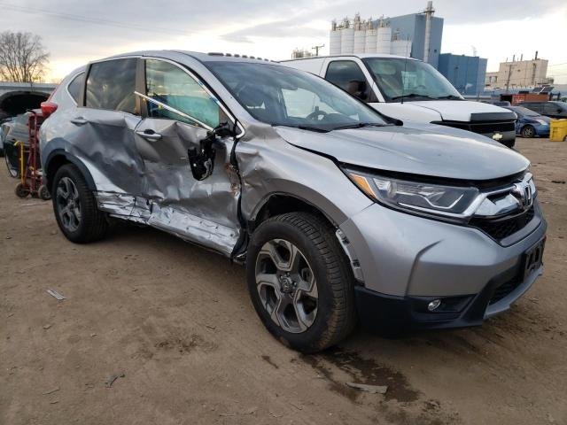 5J6RW2H58KL015584 - 2019 HONDA CR-V EX SILVER photo 4