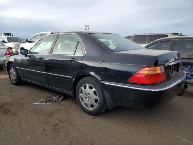 JH4KA9666YC005587 - 2000 ACURA 3.5RL BLACK photo 2