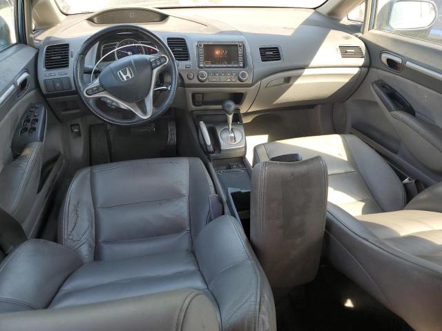 1HGFA16959L003380 - 2009 HONDA CIVIC EXL BLUE photo 8