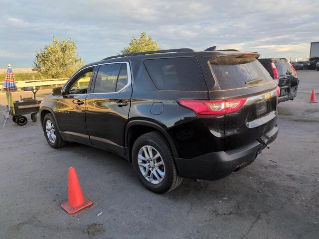 1GNEVGKW4LJ156906 - 2020 CHEVROLET TRAVERSE LT Czarny zdjęcie 2