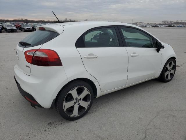 KNADN5A38C6016597 - 2012 KIA RIO EX WHITE photo 3