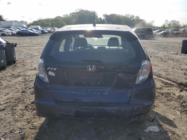 JHMGE8H44AC019218 - 2010 HONDA FIT SPORT BLUE photo 6