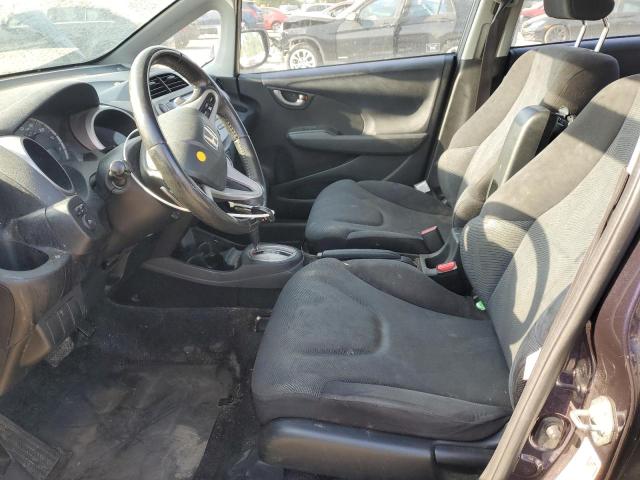 JHMGE8H44AC019218 - 2010 HONDA FIT SPORT BLUE photo 7