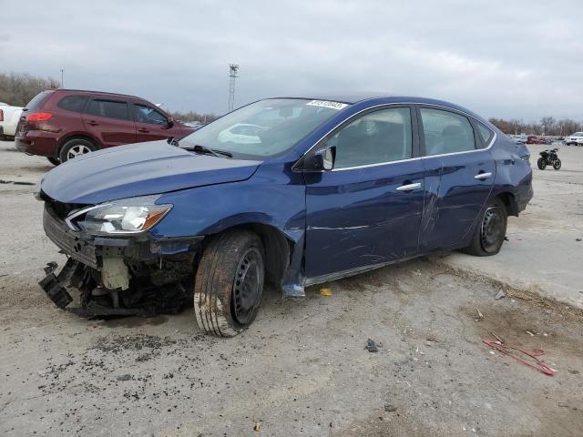 3N1AB7AP2GY313248 - 2016 NISSAN SENTRA S BLUE photo 1