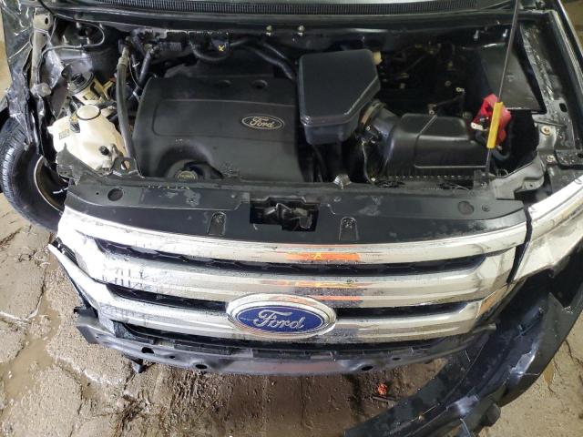 2FMDK4GC5DBE17245 - 2013 FORD EDGE SE BLACK photo 12