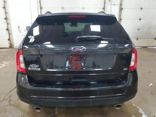 2FMDK4GC5DBE17245 - 2013 FORD EDGE SE BLACK photo 6