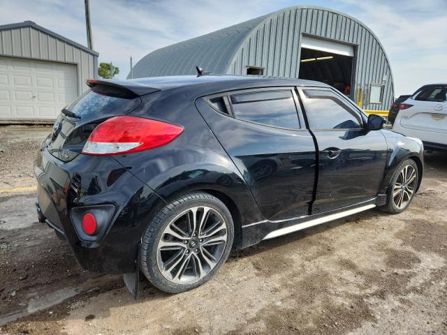 KMHTC6AE0GU263010 - 2016 HYUNDAI VELOSTER TURBO BLACK photo 3