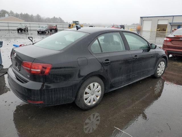 3VW267AJ4GM254693 - 2016 VOLKSWAGEN JETTA S BLACK photo 3