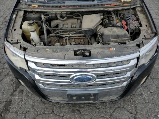 2FMDK4JC1BBA26101 - 2011 FORD EDGE SEL BLACK photo 12