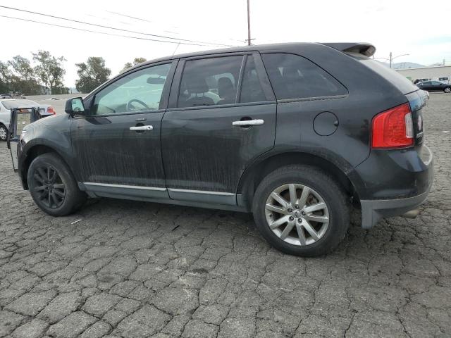 2FMDK4JC1BBA26101 - 2011 FORD EDGE SEL BLACK photo 2