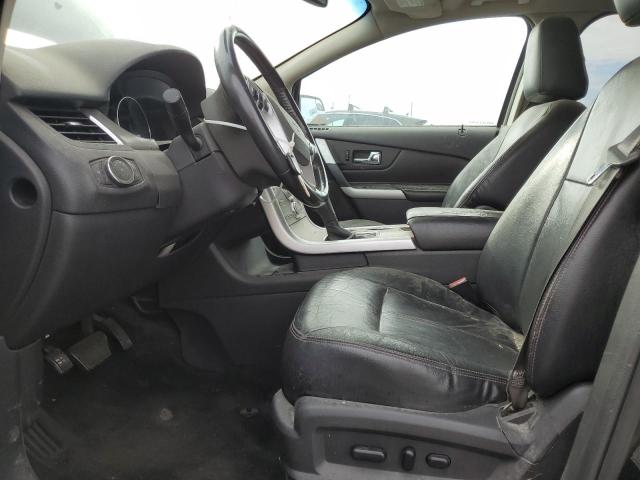 2FMDK4JC1BBA26101 - 2011 FORD EDGE SEL BLACK photo 7