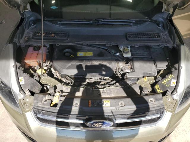 1FMCU9JX3EUB07184 - 2014 FORD ESCAPE TITANIUM GOLD photo 12