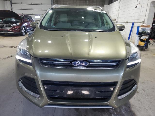1FMCU9JX3EUB07184 - 2014 FORD ESCAPE TITANIUM GOLD photo 5