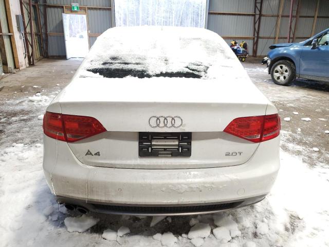 WAUKFCFL8CN006868 - 2012 AUDI A4 PRESTIGE WHITE photo 6