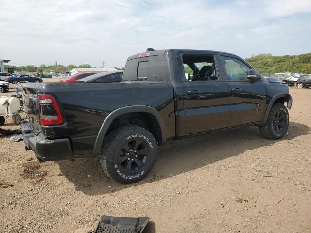 1C6SRFLT0MN680196 - 2021 RAM 1500 REBEL BLACK photo 3