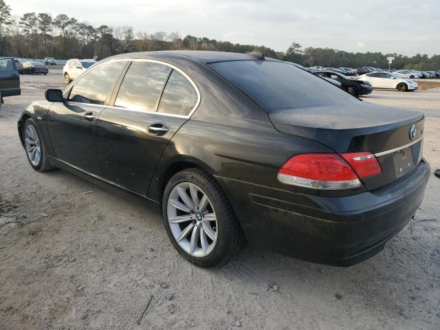 WBAHL83507DT09600 - 2007 BMW 750 I BLACK photo 2