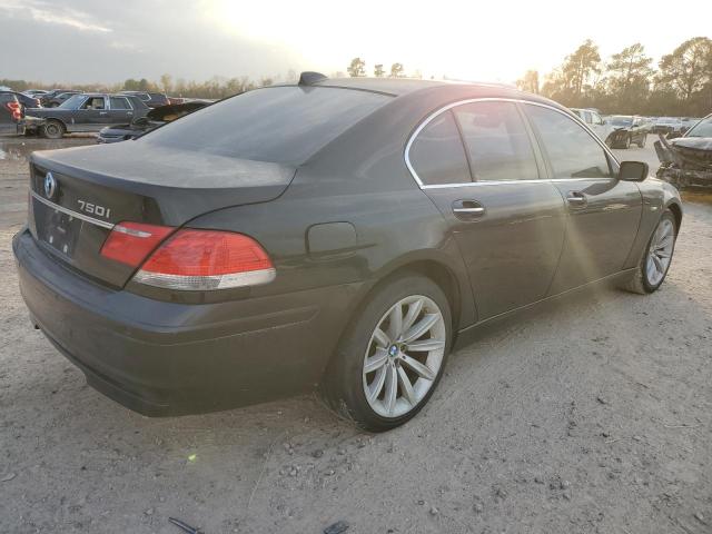 WBAHL83507DT09600 - 2007 BMW 750 I BLACK photo 3