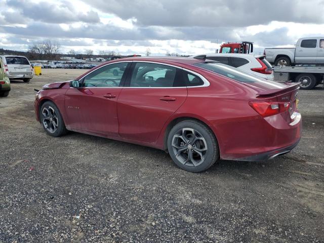 1G1ZG5ST4KF162133 - 2019 CHEVROLET MALIBU RS RED photo 2