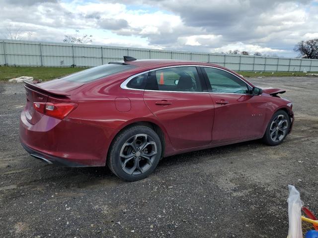 1G1ZG5ST4KF162133 - 2019 CHEVROLET MALIBU RS RED photo 3