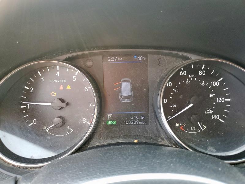 KNMAT2MT5KP540305 - 2019 NISSAN ROGUE S თეთრი ფოტო 9