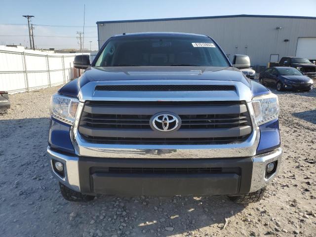 5TFUW5F10FX479811 - 2015 TOYOTA TUNDRA DOUBLE CAB SR/SR5 BLUE photo 5