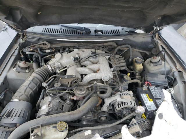 1FAFP40464F123858 - 2004 FORD MUSTANG GRAY photo 11