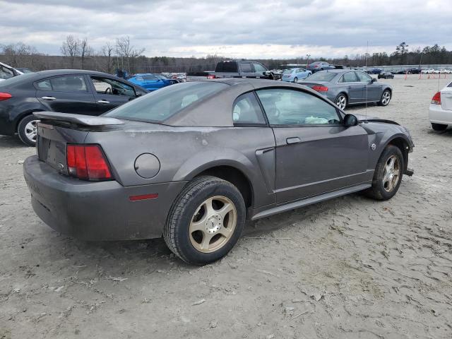 1FAFP40464F123858 - 2004 FORD MUSTANG GRAY photo 3