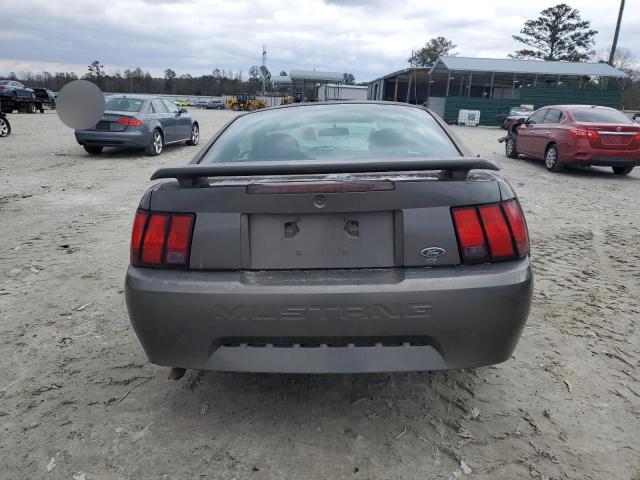 1FAFP40464F123858 - 2004 FORD MUSTANG GRAY photo 6