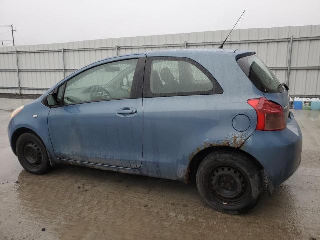 JTDJT923275035840 - 2007 TOYOTA YARIS GRAY photo 2