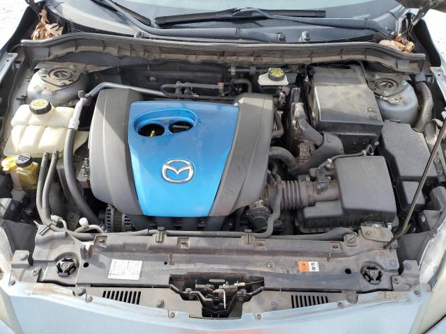 JM1BL1V73C1665694 - 2012 MAZDA 3 I BLUE photo 11