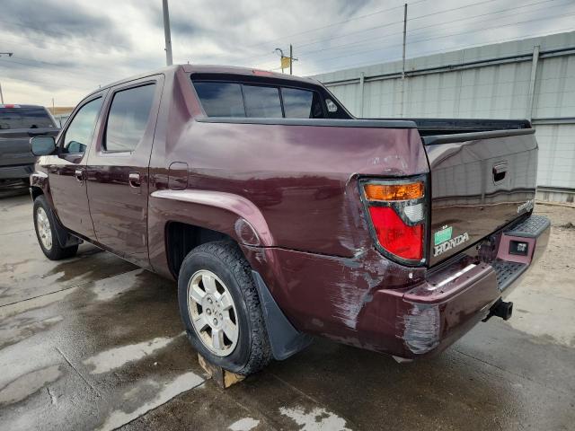2HJYK16558H522180 - 2008 HONDA RIDGELINE RTL 勃艮第红 照片 2