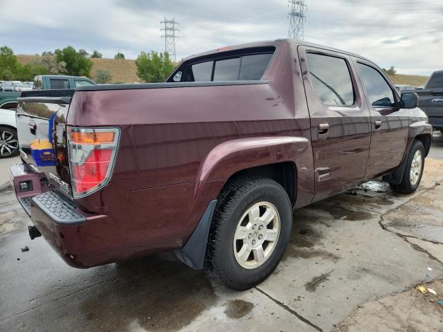 2HJYK16558H522180 - 2008 HONDA RIDGELINE RTL 勃艮第红 照片 3