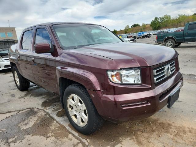 2HJYK16558H522180 - 2008 HONDA RIDGELINE RTL 勃艮第红 照片 4