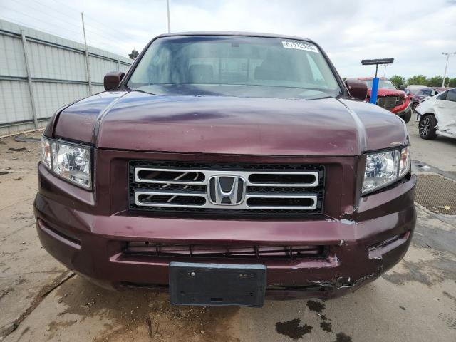 2HJYK16558H522180 - 2008 HONDA RIDGELINE RTL 勃艮第红 照片 5