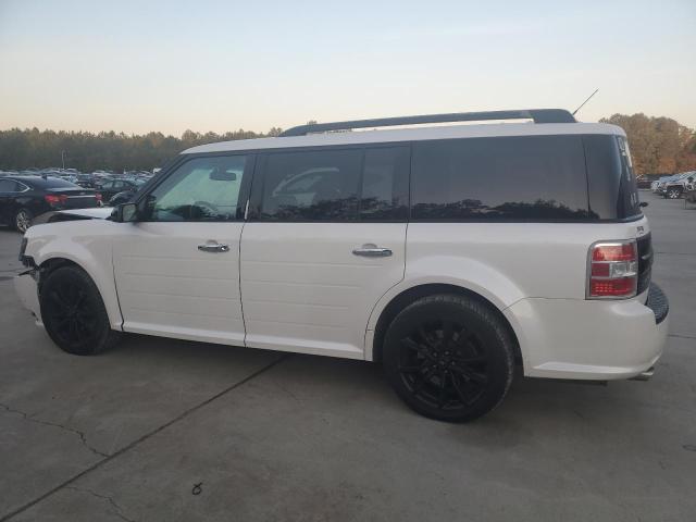 2FMGK5D8XJBA10391 - 2018 FORD FLEX LIMITED WHITE photo 2