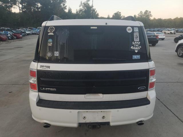 2FMGK5D8XJBA10391 - 2018 FORD FLEX LIMITED WHITE photo 6