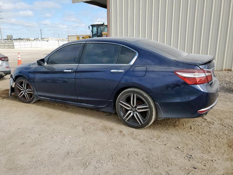 1HGCR2F57HA144900 - 2017 HONDA ACCORD SPORT Mavi fotoğraf 2