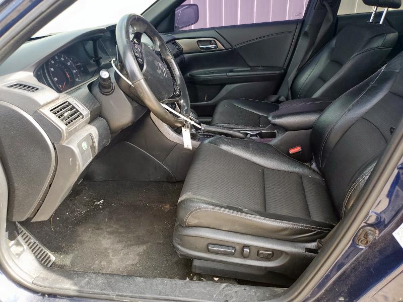 1HGCR2F57HA144900 - 2017 HONDA ACCORD SPORT Mavi fotoğraf 7