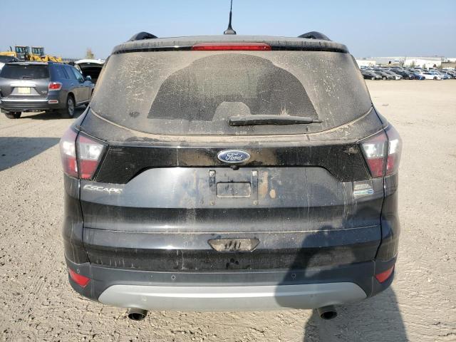 1FMCU9HD7JUC41976 - 2018 FORD ESCAPE SEL أسود صورة 6
