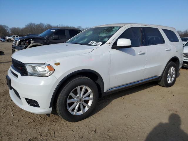 1C4RDJFG3KC827594 - 2019 DODGE DURANGO SSV WHITE photo 1