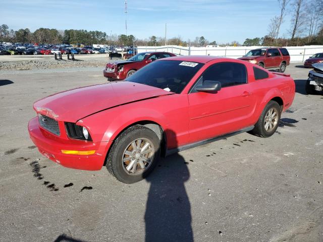 1ZVHT80N885204514 - 2008 FORD MUSTANG RED photo 1