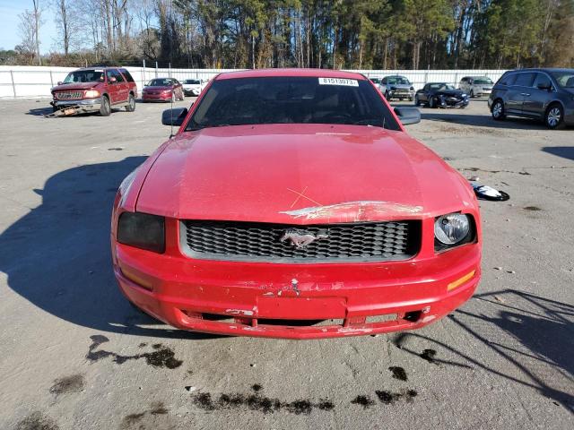 1ZVHT80N885204514 - 2008 FORD MUSTANG RED photo 5