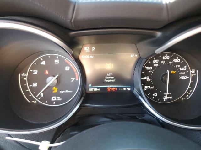 ZASPAKBN8N7D38669 - 2022 ALFA ROMEO STELVIO TI SILVER photo 9