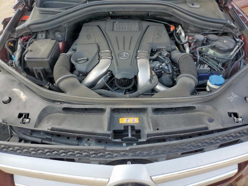 4JGDF7CE5DA242939 - 2013 MERCEDES-BENZ GL 450 4MATIC BURGUNDY photo 12