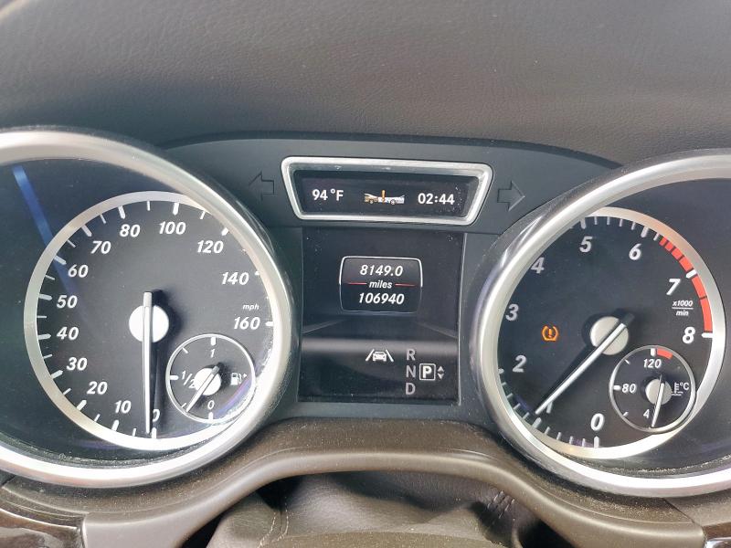 4JGDF7CE5DA242939 - 2013 MERCEDES-BENZ GL 450 4MATIC BURGUNDY photo 9